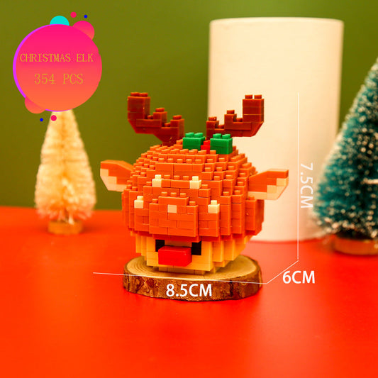 Christmas Building Blocks Assembling Educational Toys Christmas gifts