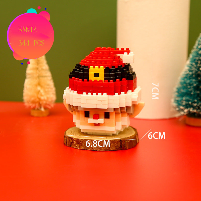 Christmas Building Blocks Assembling Educational Toys Christmas gifts