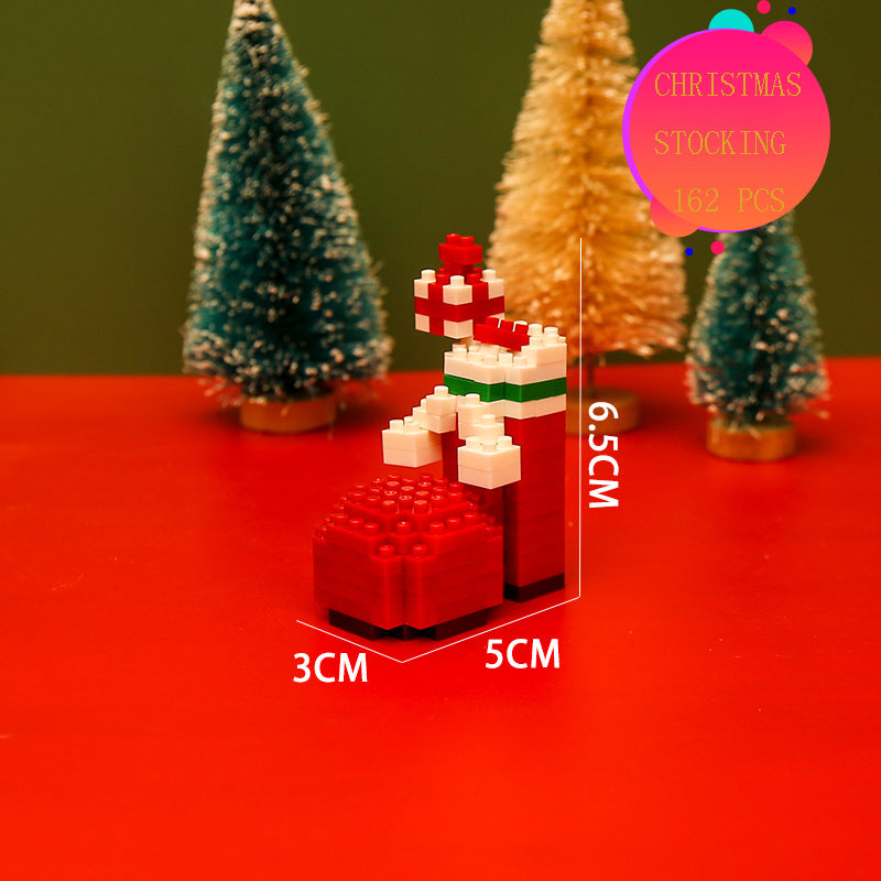 Christmas Building Blocks Assembling Educational Toys Christmas gifts