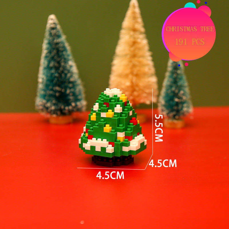 Christmas Building Blocks Assembling Educational Toys Christmas gifts