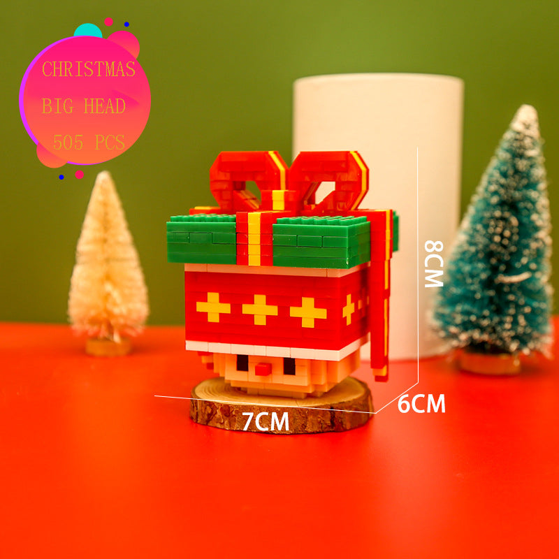 Christmas Building Blocks Assembling Educational Toys Christmas gifts