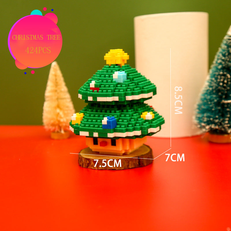 Christmas Building Blocks Assembling Educational Toys Christmas gifts
