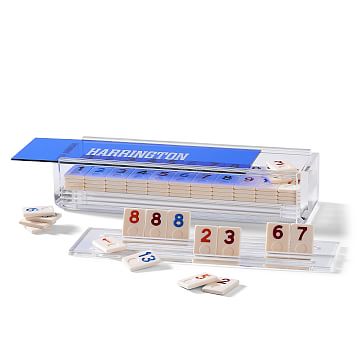 Acrylic Rummikub Set-Blue