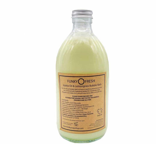 Jojoba Oil & Lemongrass Bubble Bath - 500ml