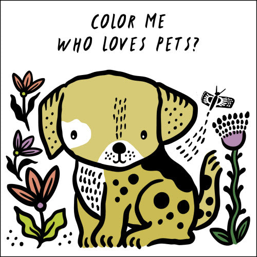 Color Me Who Loves Pets Bath Book