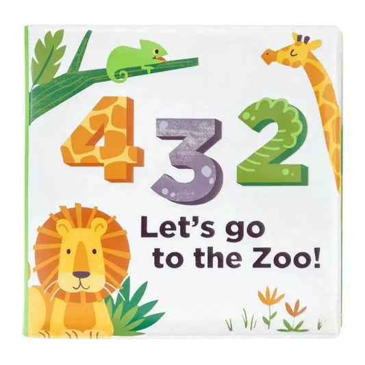 Stephen Joseph - Color Changing Bath Book, Zoo