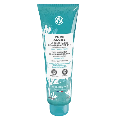 Yves Rocher Pure Algue The 3 in 1 Makeup Removing Marine Jelly 150mL